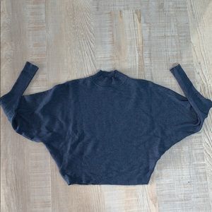 Philosophy mock neck tent sweater